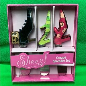 Shoes! Canapé Spreader Set